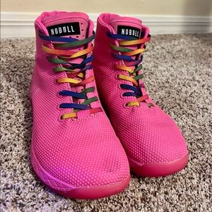 NoBull 8.5 W High tops - bright pink